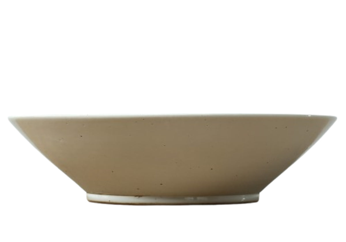 Bol décoratif sculptural en céramique émaillée blanche d'une élégance raffinée pour toute pièce