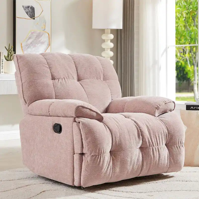 Fauteuil inclinable, pivotant à 360 degrés, moderne et fonctionnel, pour salon
