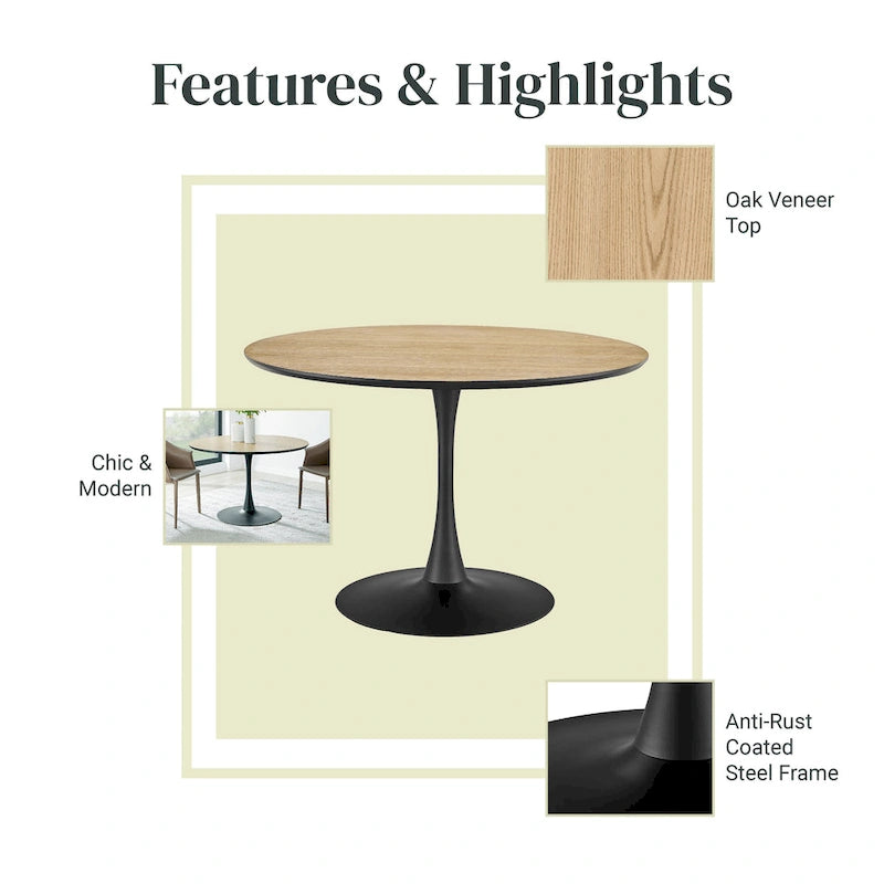 Table à manger ronde