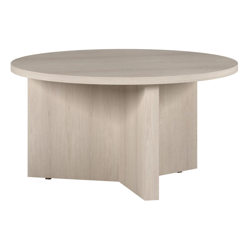 Table basse ronde de 32 pouces de large