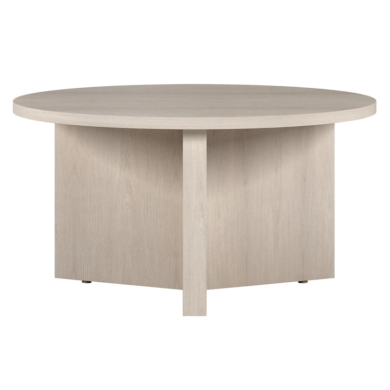 Table basse ronde de 32 pouces de large
