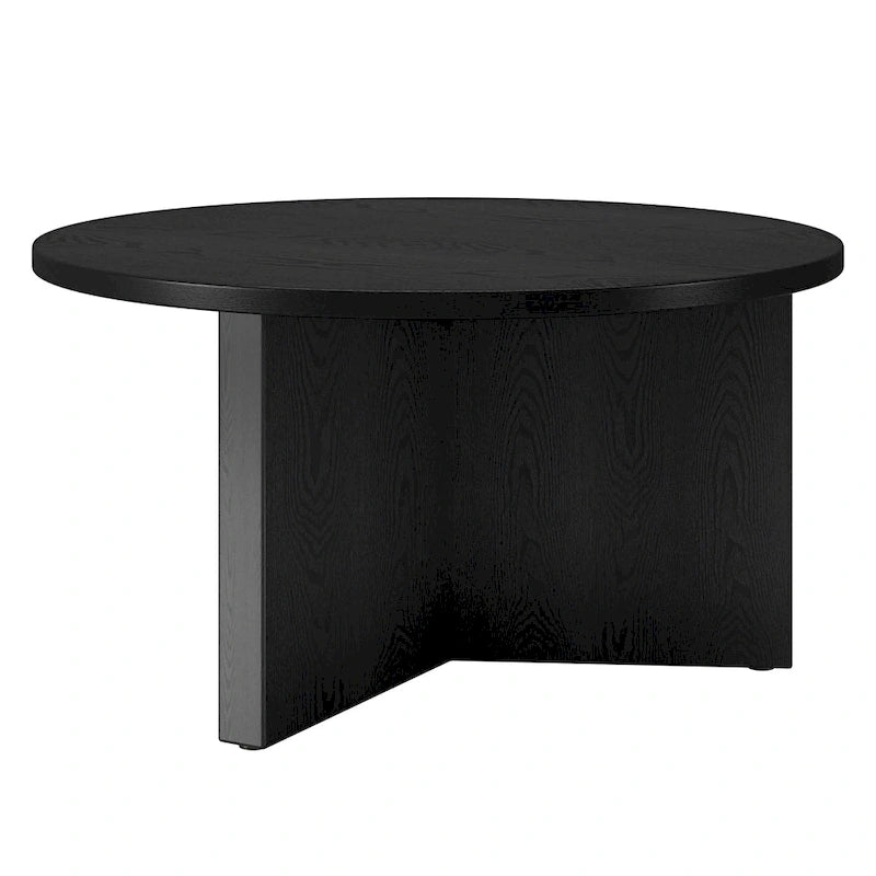 Table basse ronde de 32 pouces de large