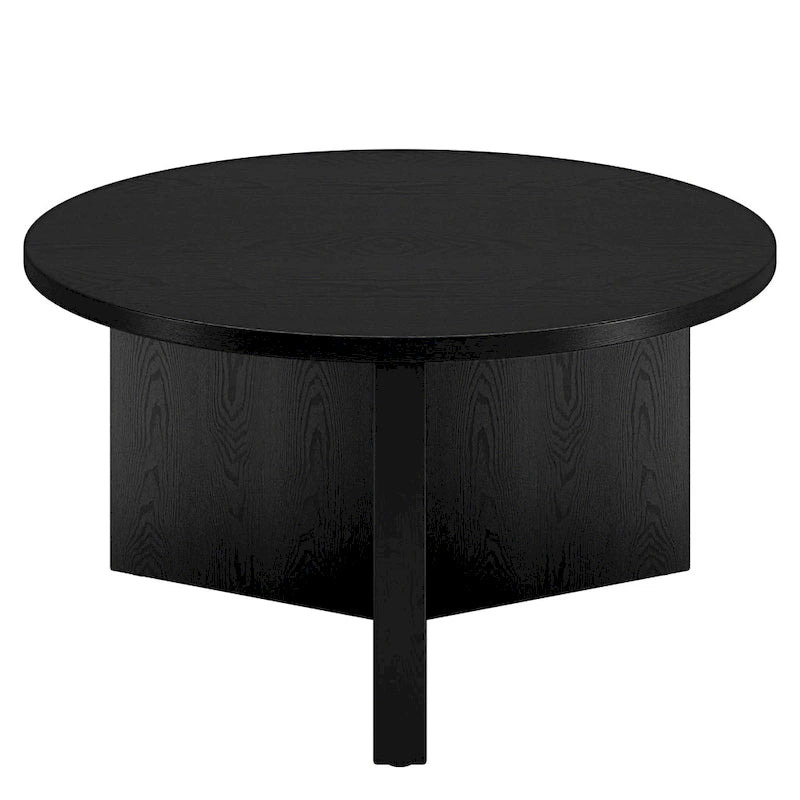 Table basse ronde de 32 pouces de large