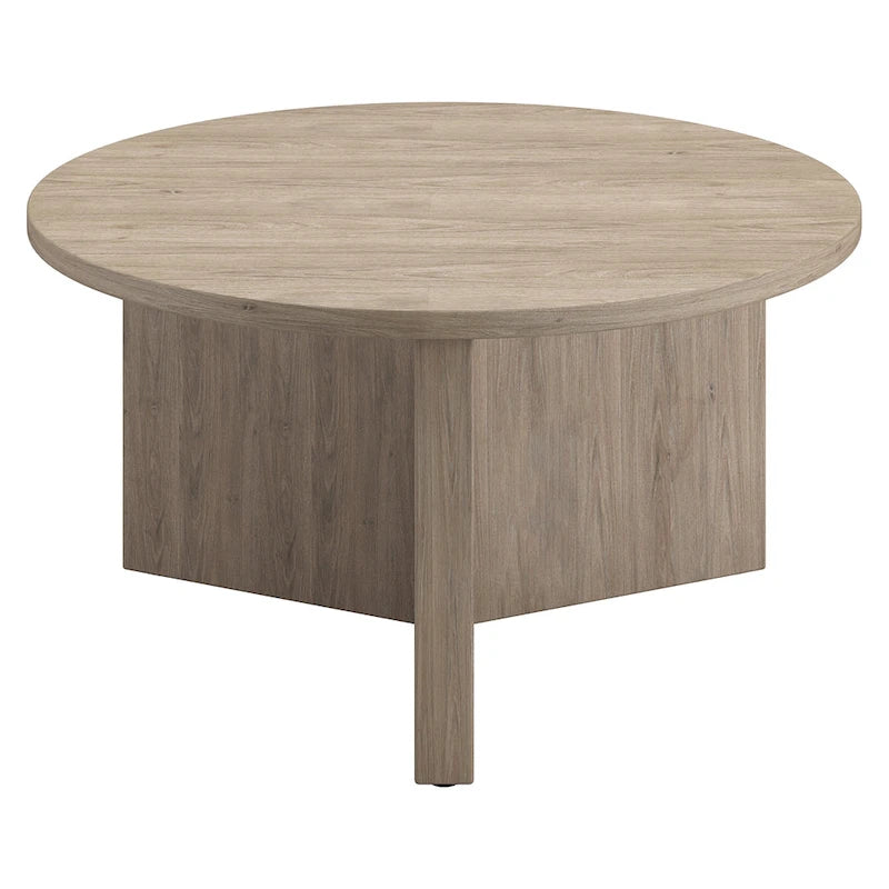 Table basse ronde de 32 pouces de large