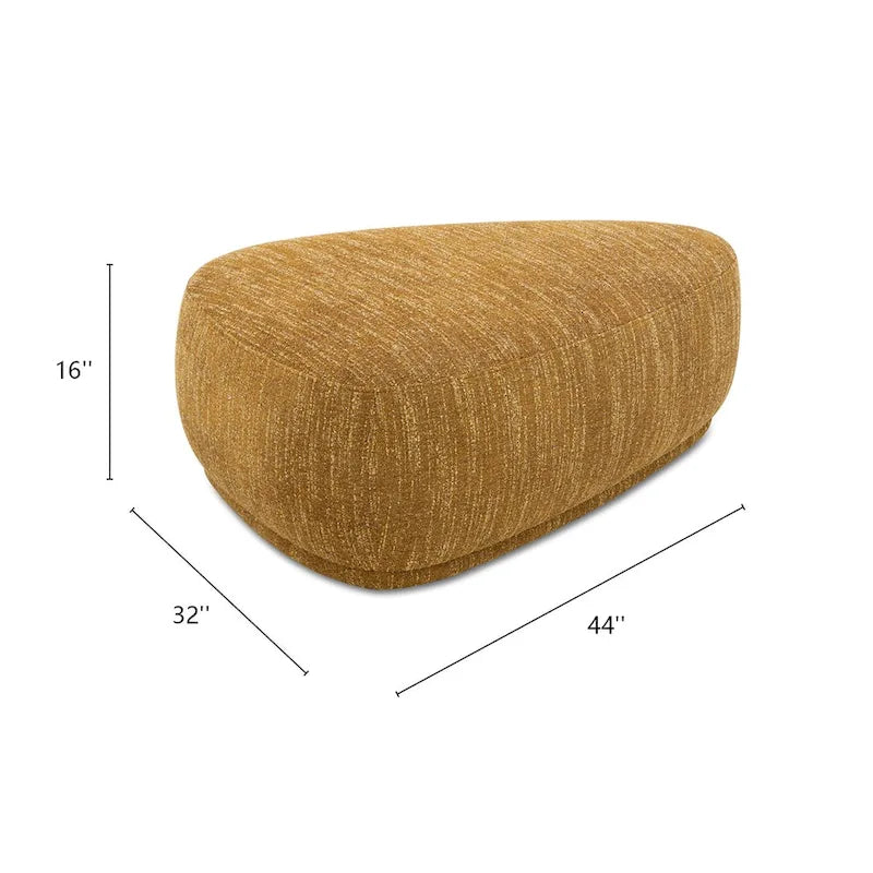44 Pouf cocktail « triangle arrondi »