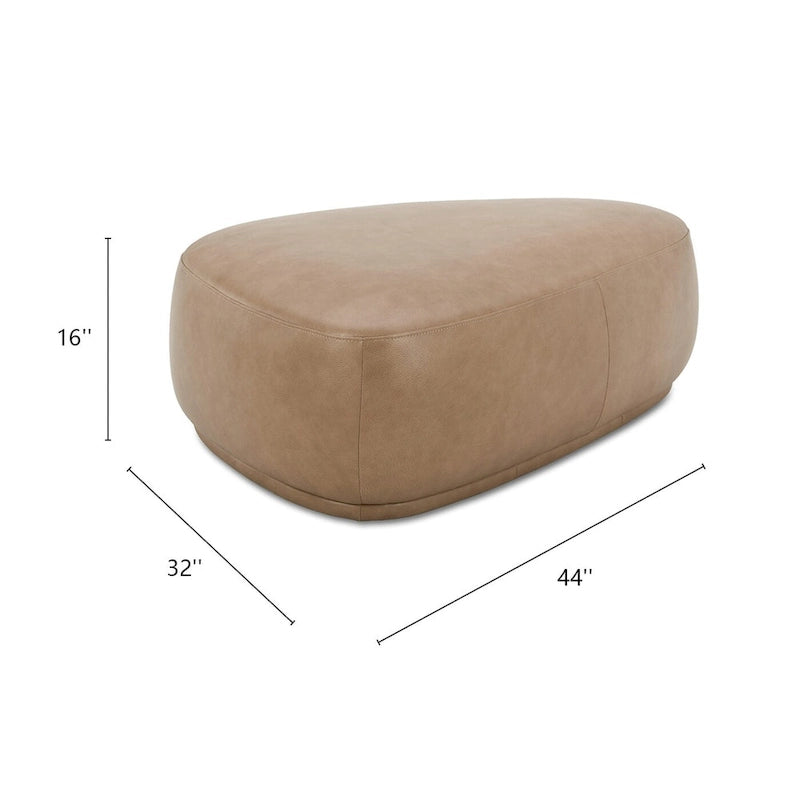 44 Pouf cocktail « triangle arrondi »