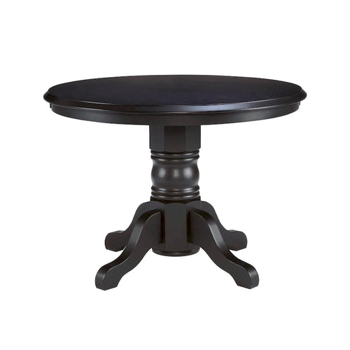 Table à manger ronde à pied central de 42 pouces (table seule)