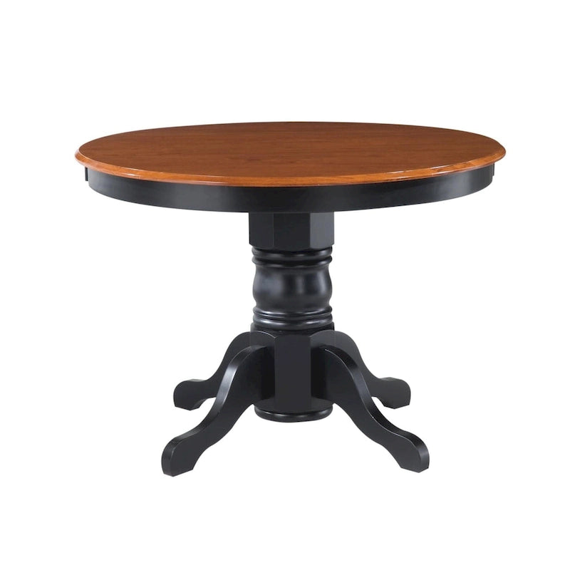 Table à manger ronde à pied central de 42 pouces (table seule)