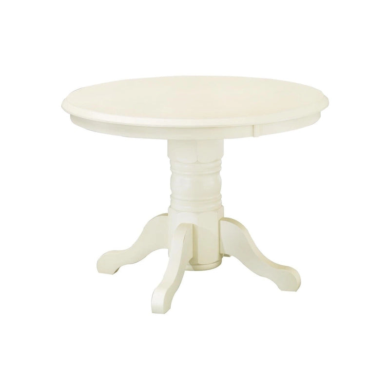 Table à manger ronde à pied central de 42 pouces (table seule)