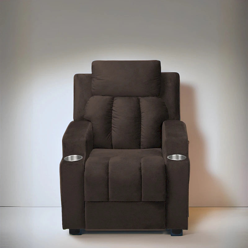 Sièges Magiques pour Super-Héros et Princesses, Fauteuil Inclinable Super Deluxe pour Enfants avec Repose-Pieds, Appui-Tête, 2 Porte-Gobelets