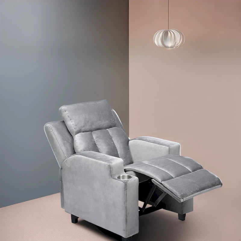 Sièges Magiques pour Super-Héros et Princesses, Fauteuil Inclinable Super Deluxe pour Enfants avec Repose-Pieds, Appui-Tête, 2 Porte-Gobelets