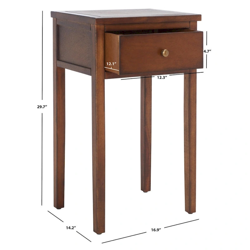 Table d'appoint - 16,9 x 14,2 x 29,7 - 17Lx14Px30H