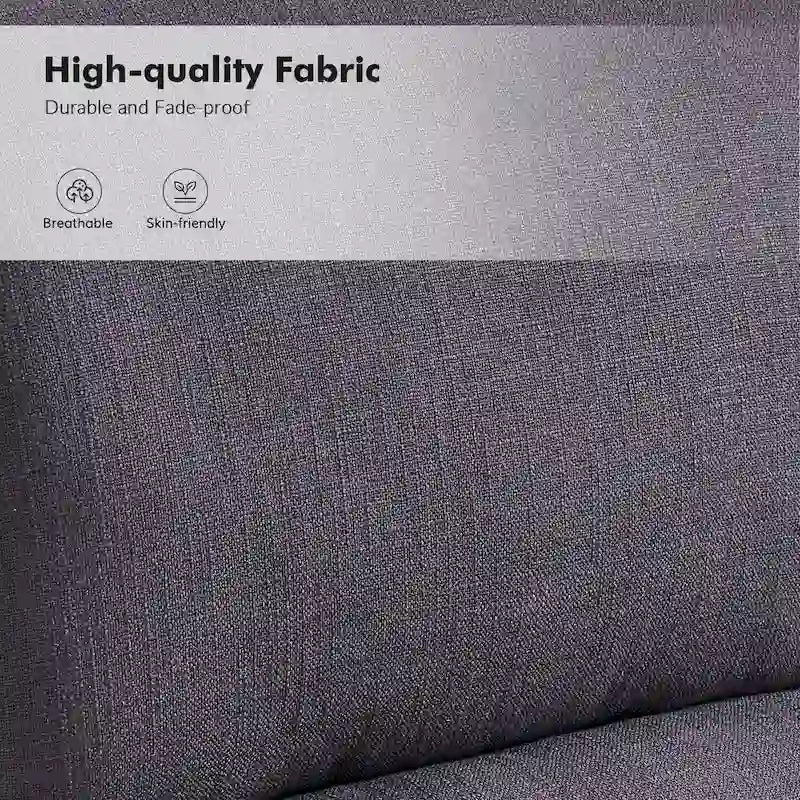 Fauteuil inclinable manuel traditionnel à accoudoirs arrondis avec pieds en bois massif, par