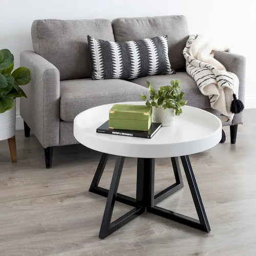 Table basse ronde de 30 pouces - 30 de diamètre