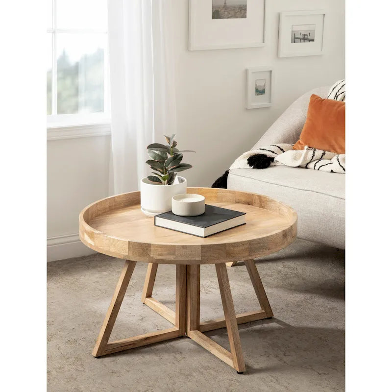 Table basse ronde de 30 pouces - 30 de diamètre
