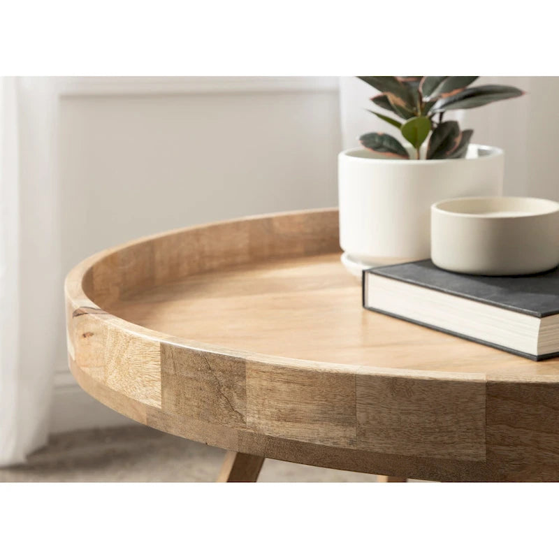Table basse ronde de 30 pouces - 30 de diamètre