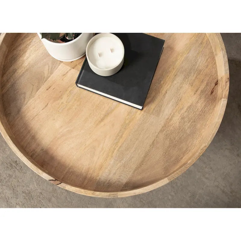 Table basse ronde de 30 pouces - 30 de diamètre