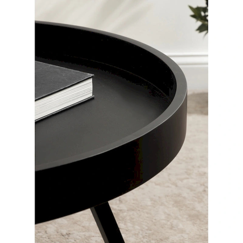 Table basse ronde de 30 pouces - 30 de diamètre