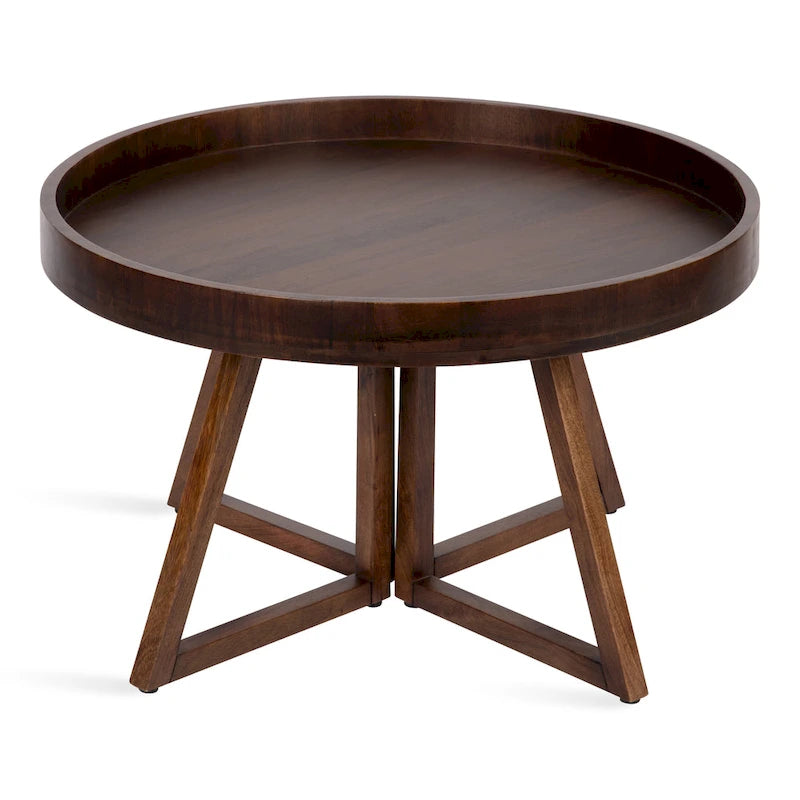 Table basse ronde de 30 pouces - 30 de diamètre