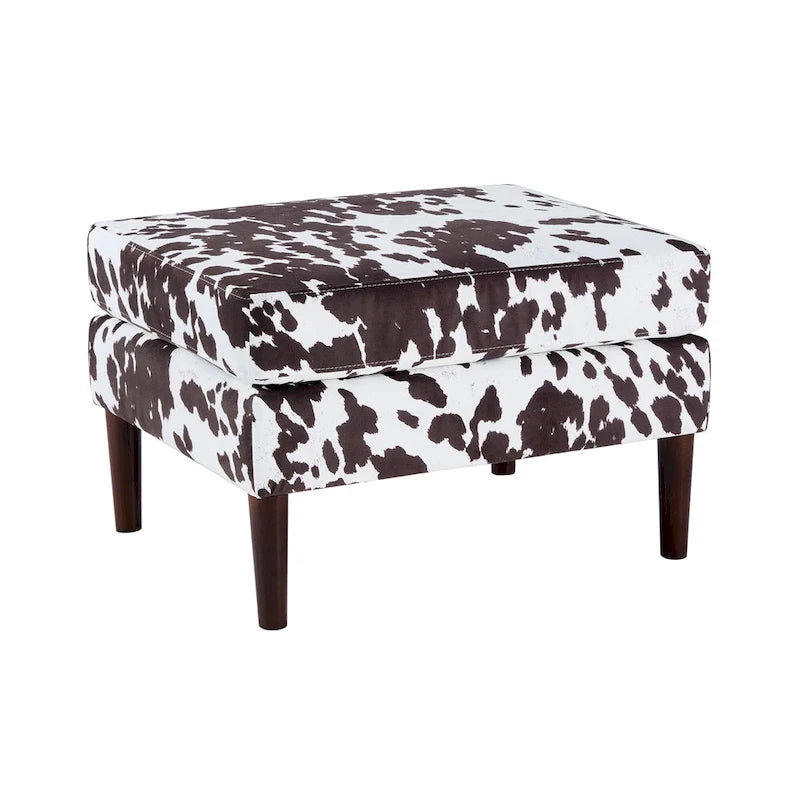 Ottoman de style Mid-Century Convenience Concepts