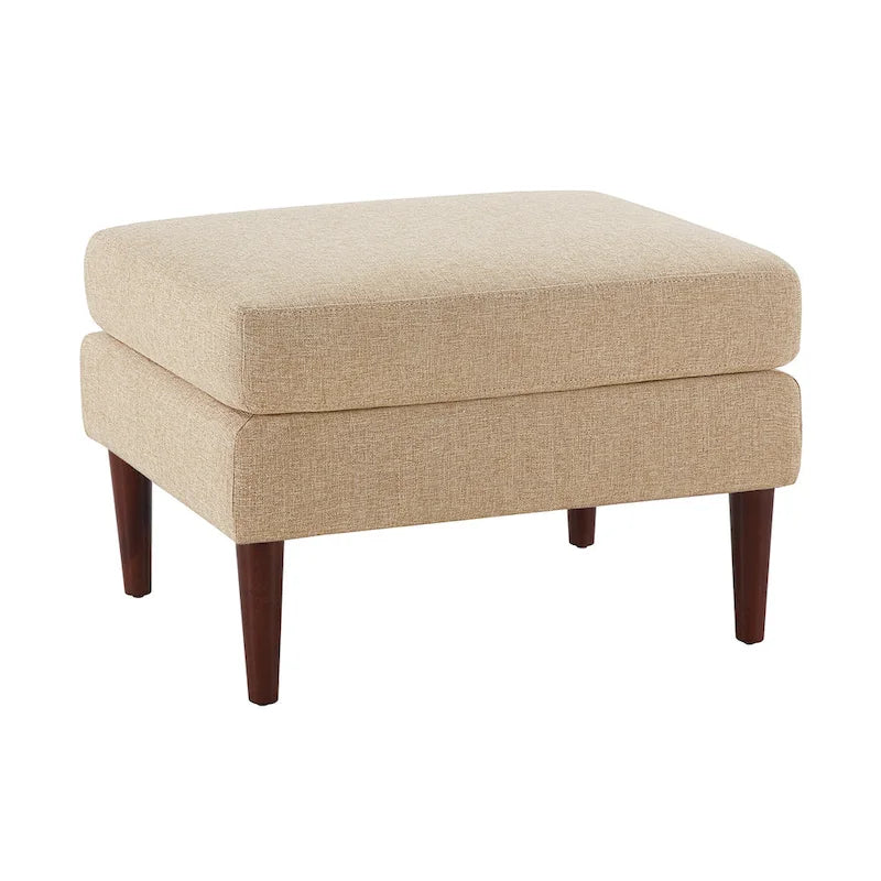 Ottoman de style Mid-Century Convenience Concepts