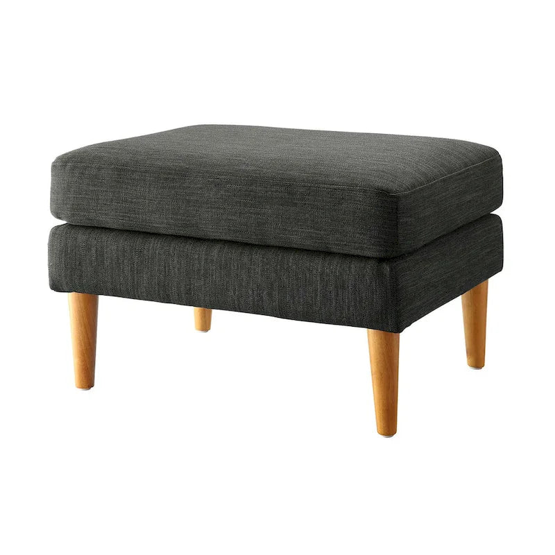 Ottoman de style Mid-Century Convenience Concepts