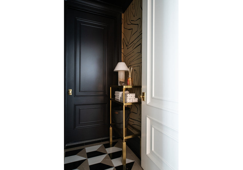 Boîte décorative beige à pois incrustés de laiton, avec forme de vide-poches polyvalent pour toute pièce