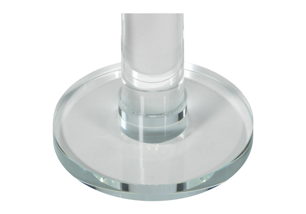 Ensemble de chandeliers élégants en cristal avec forme cylindrique pour cheminée et table à manger