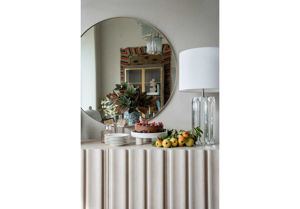 Vase en verre texturé ambré avec motif à bulles pour le salon